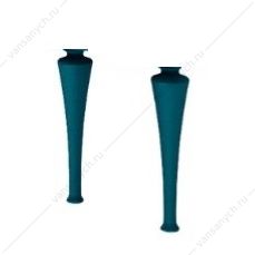 Ножки 2 штуки, высота 35 см, 8x8x35 CEZARES TIFFANY Blu Petrolio, 40388 Cezares (Италия) купить в Тюмени (Ван Саныч™)