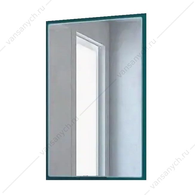 Зеркало с LED подсветкой, антизапотевание, 90x59 CEZARES TIFFANY Blu Petrolio, 45042 Cezares (Италия) купить в Тюмени (Ван Саныч™)