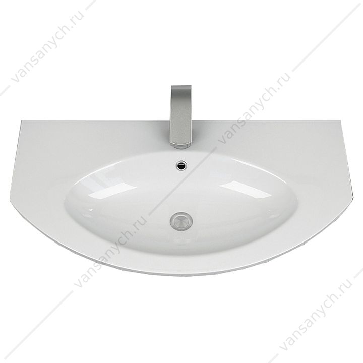 Раковина из искусственного мрамора 920x520 CEZARES EDEN Bianco, 50177 Cezares (Италия) купить в Тюмени (Ван Саныч™)
