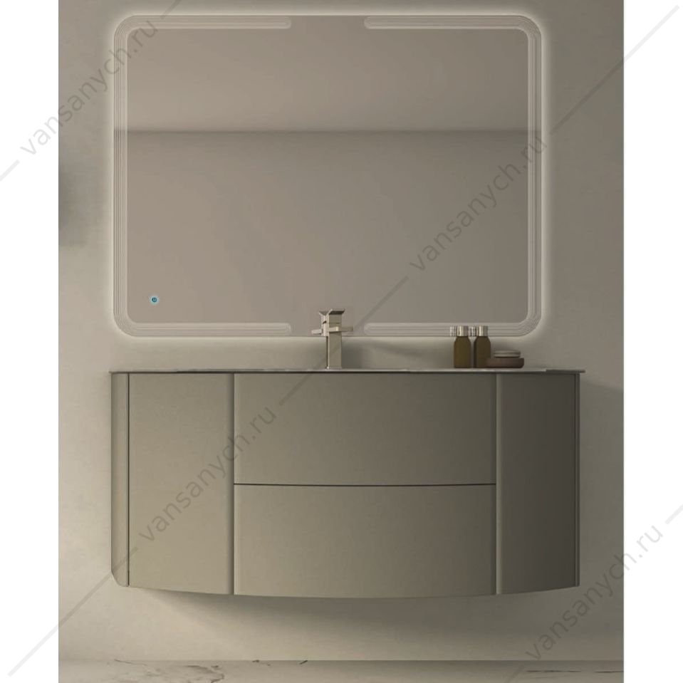 Тумба под раковину 91x51x55 CEZARES EDEN Grigio talpa opaco, 55069 Cezares (Италия) купить в Тюмени (Ван Саныч™)