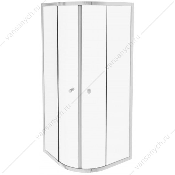 Душевое ограждение 1/4 круга 80x80 см Jacob Delafon Serenity раздвижное, хром , E14R80-GA Jacob Delafon (Франция) купить в Тюмени (Ван Саныч™)