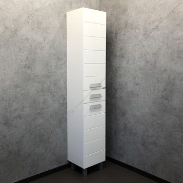 00-00001645 Шкаф-колонна COMFORTY Модена М-35 белая матовая Comforty (Россия) купить в Тюмени (Ван Саныч™)