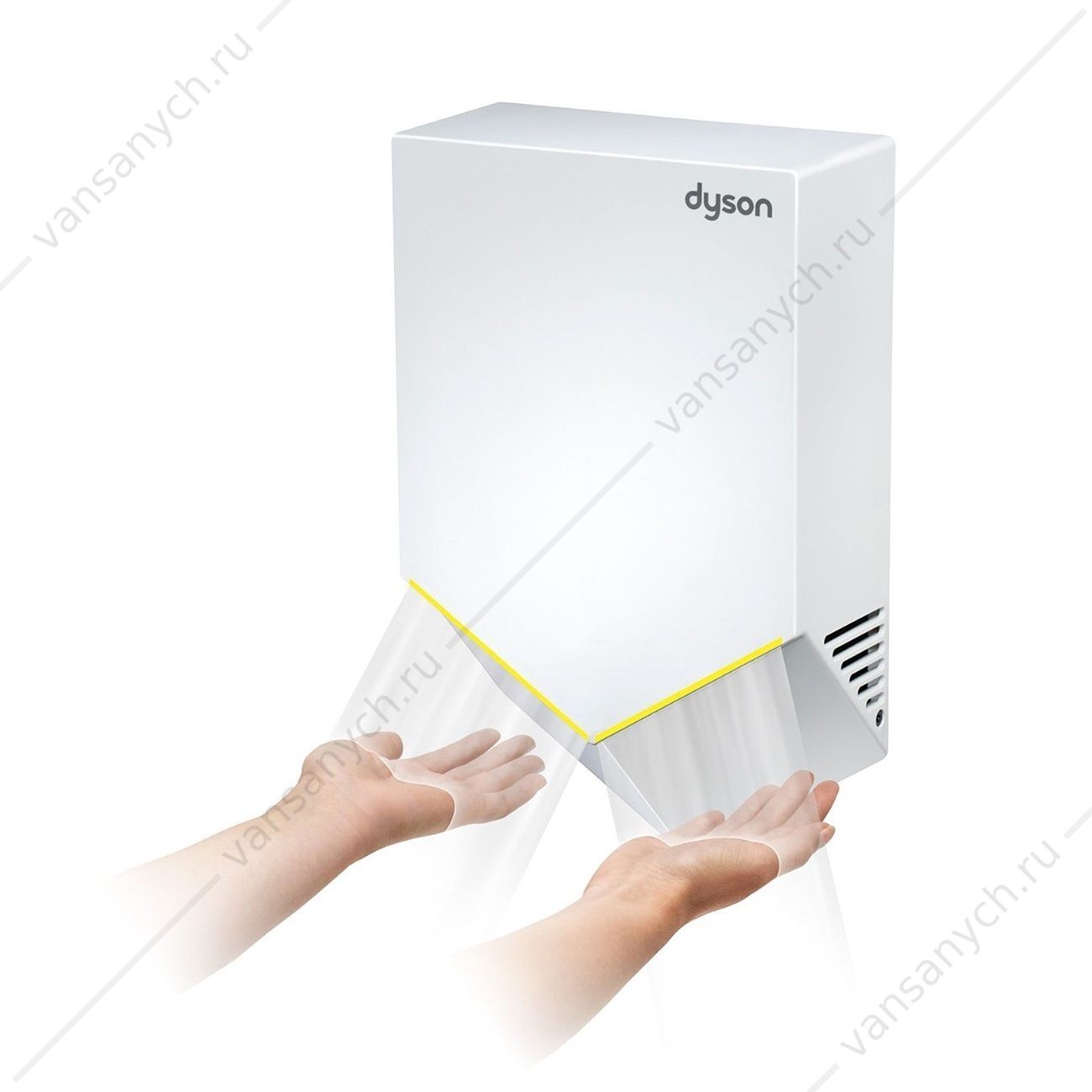 Сушилка для рук DYSON Airblade  HU02 White  DYSON (Англия) купить в Тюмени (Ван Саныч™)