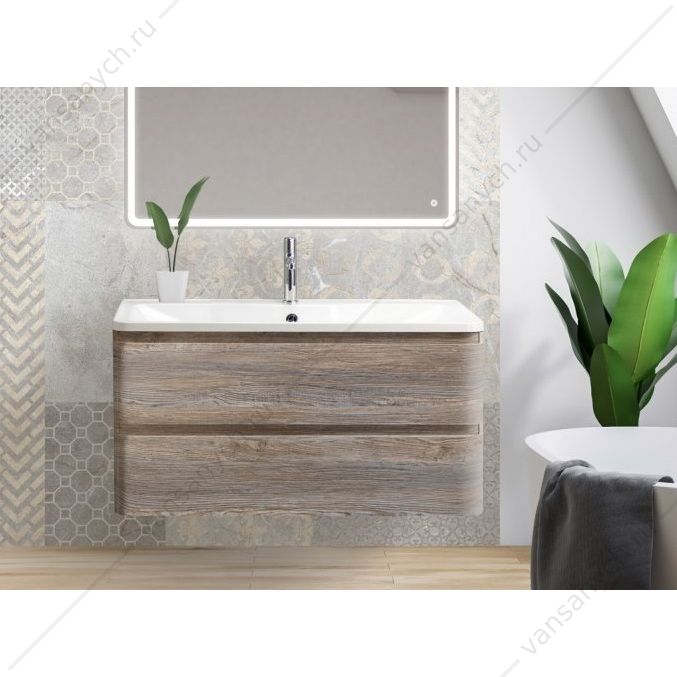 Тумба под раковину 100см BelBagno ALBANO, Pino Scania, ALBANO-1000-2C-SO-PS Belbagno (Италия) купить в Тюмени (Ван Саныч™)
