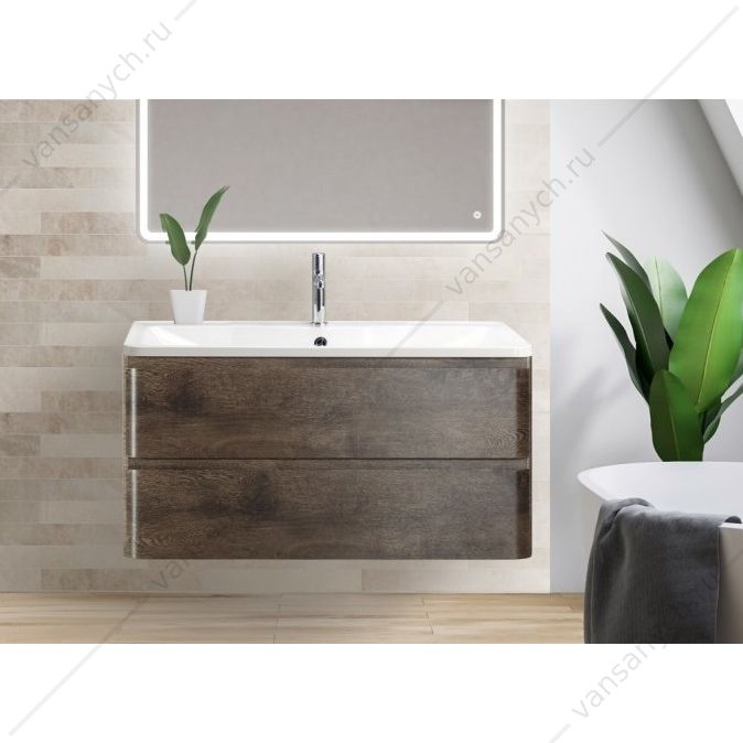 Тумба под раковину 100см BelBagno ALBANO, Rovere Nature Grigio, ALBANO-1000-2C-SO-RNG Belbagno (Италия) купить в Тюмени (Ван Саныч™)