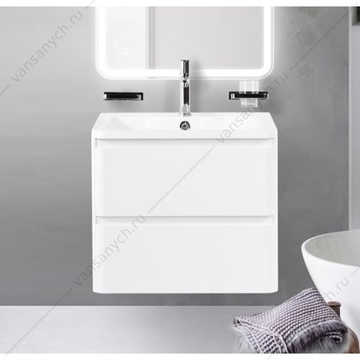 Тумба под раковину 70см BelBagno ALBANO, Bianco Lucido, ALBANO-700-2C-SO-BL Belbagno (Италия) купить в Тюмени (Ван Саныч™)