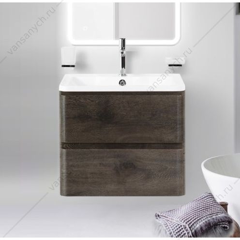 Тумба под раковину 70см BelBagno ALBANO, Rovere Nature Grigio, ALBANO-700-2C-SO-RNG Belbagno (Италия) купить в Тюмени (Ван Саныч™)