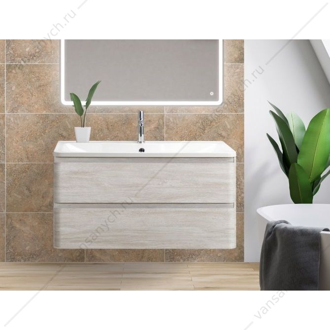 Тумба под раковину 80см BelBagno ALBANO, Rovere Vintage Bianco, ALBANO-800-2C-SO-RVB Belbagno (Италия) купить в Тюмени (Ван Саныч™)