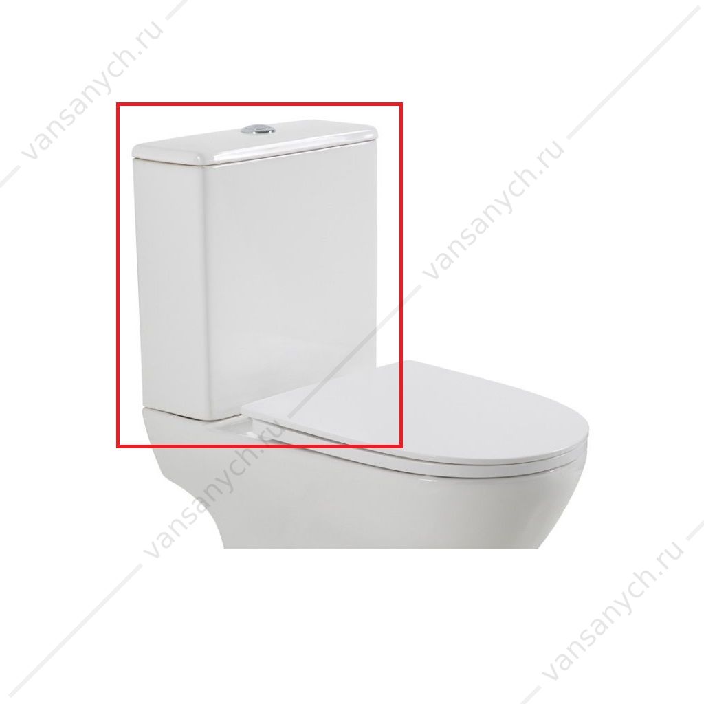 Бачок унитаза-компакт BELBAGNO LOUNGE, белый, BB045/051T Belbagno (Италия) купить в Тюмени (Ван Саныч™)