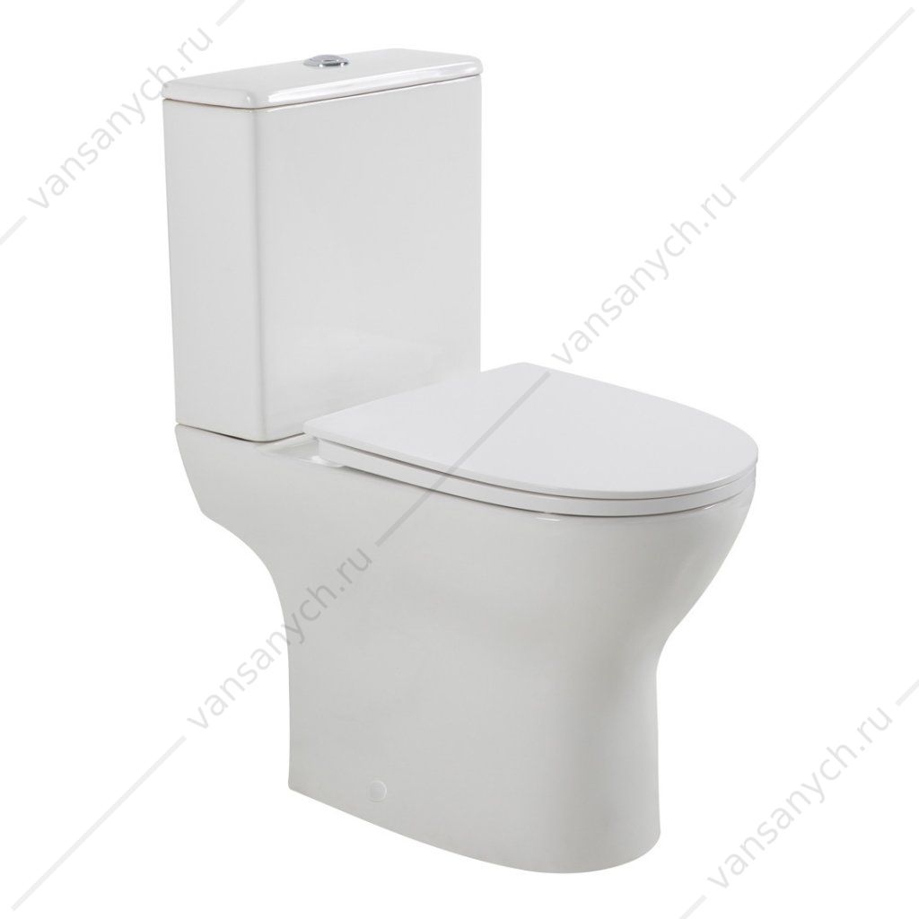 Чаша унитаза-компакт BELBAGNO LOUNGE, белый, BB045CPR Belbagno (Италия) купить в Тюмени (Ван Саныч™)