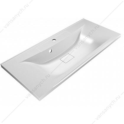 Раковина из литьевого мрамора 100см BelBagno, белый, BB1000/445-LV-MR-PR Belbagno (Италия) купить в Тюмени (Ван Саныч™)