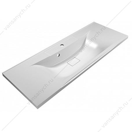 Раковина из литьевого мрамора 120см BelBagno, белый, BB1200/450-LV-MR-PR Belbagno (Италия) купить в Тюмени (Ван Саныч™)