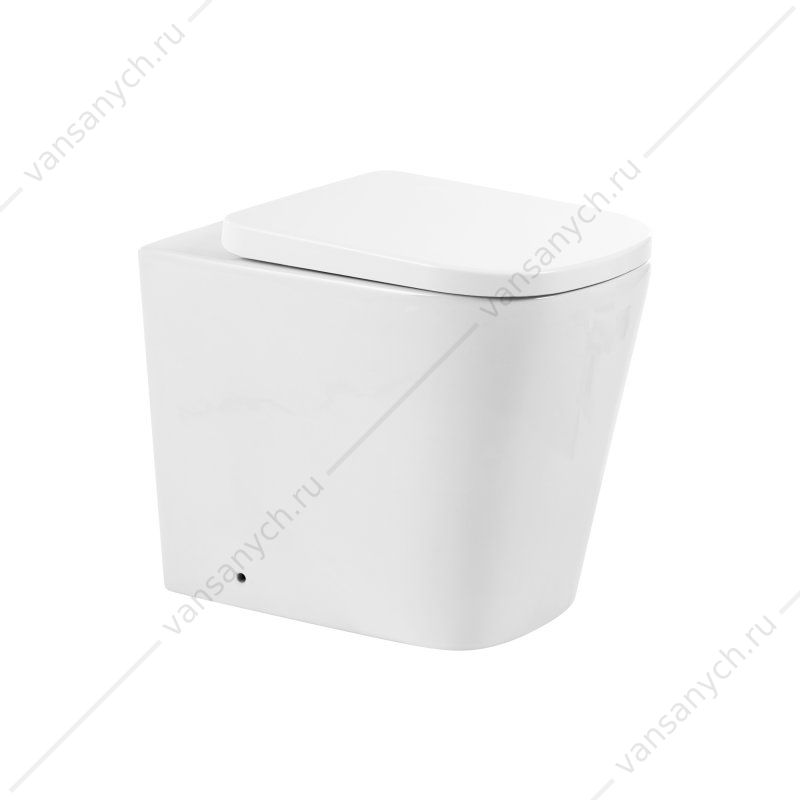 Унитаз безободковый приставной BELBAGNO ALBANO, белый, BB120CBR Belbagno (Италия) купить в Тюмени (Ван Саныч™)