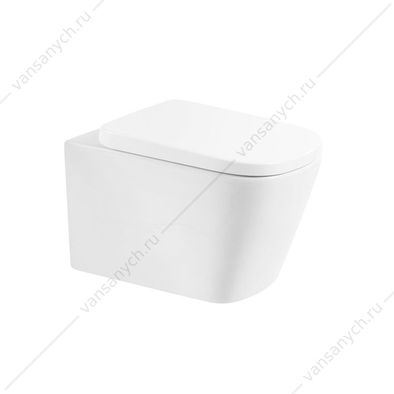 Унитаз безободковый подвесной BELBAGNO ALBANO, белый, BB120CHR Belbagno (Италия) купить в Тюмени (Ван Саныч™)