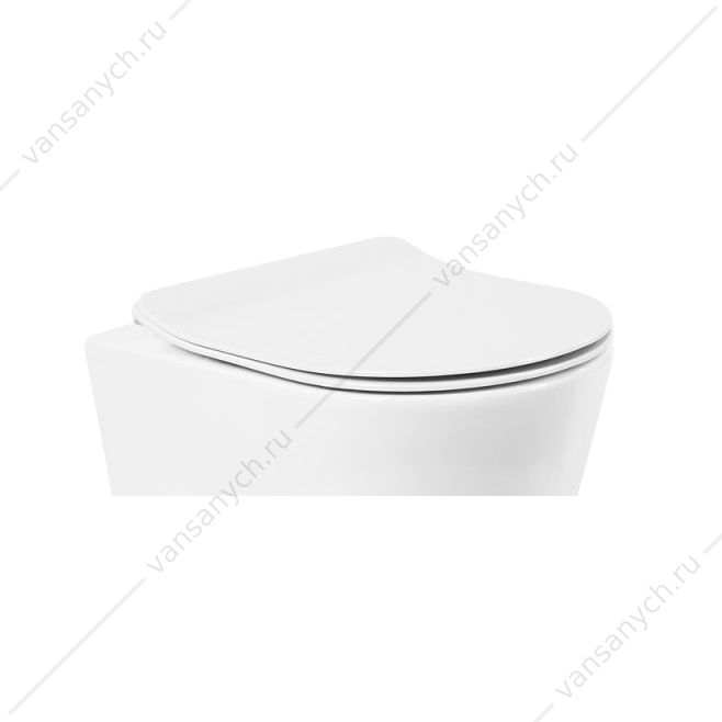 Сиденье BELBAGNO FLAY-R, быстросъемное, микролифт, белый, BB2034SC Belbagno (Италия) купить в Тюмени (Ван Саныч™)