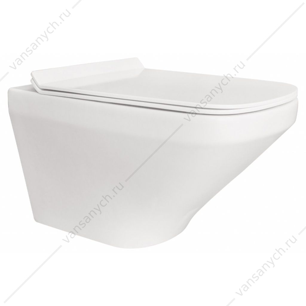 Унитаз безободковый подвесной BELBAGNO SELA, белый, BB3201CHR Belbagno (Италия) купить в Тюмени (Ван Саныч™)