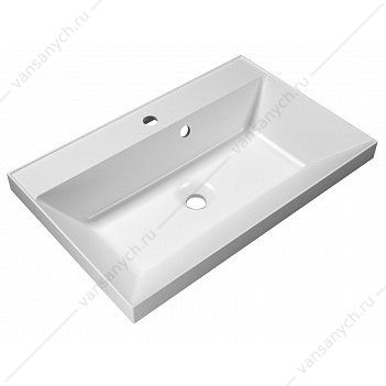 Раковина из литьевого мрамора 70см BelBagno, белый, BB700/450-LV-MR-AST Belbagno (Италия) купить в Тюмени (Ван Саныч™)