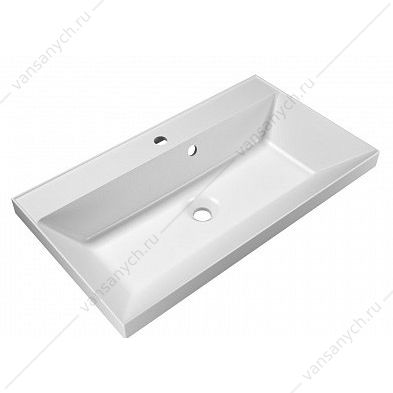 Раковина из литьевого мрамора 80см BelBagno, белый, BB800/450-LV-MR-AST Belbagno (Италия) купить в Тюмени (Ван Саныч™)