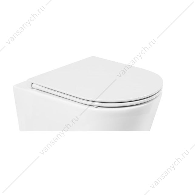 Сиденье BELBAGNO FLAY-R, быстросъемное, микролифт, белый, BB870SC Belbagno (Италия) купить в Тюмени (Ван Саныч™)