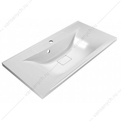 Раковина из литьевого мрамора 90см BelBagno, белый, BB900/450-LV-MR-PR Belbagno (Италия) купить в Тюмени (Ван Саныч™)