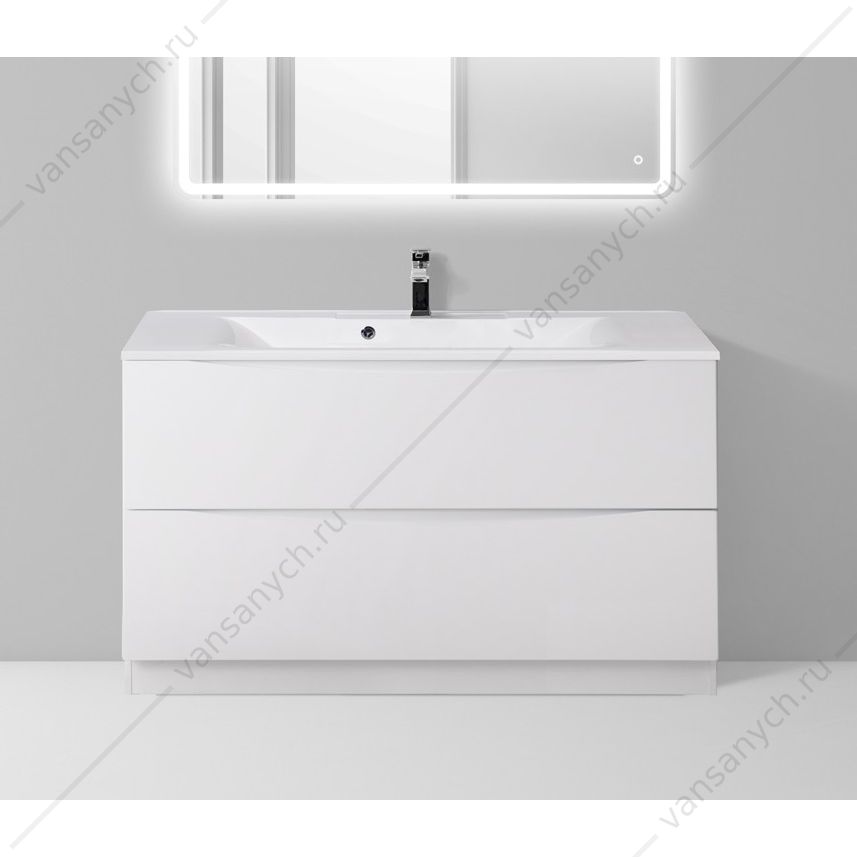 Тумба под раковину 100см BelBagno MARINO напольная, Bianco Lucido, MARINO-1000-2C-PIA-BL-P Belbagno (Италия) купить в Тюмени (Ван Саныч™)