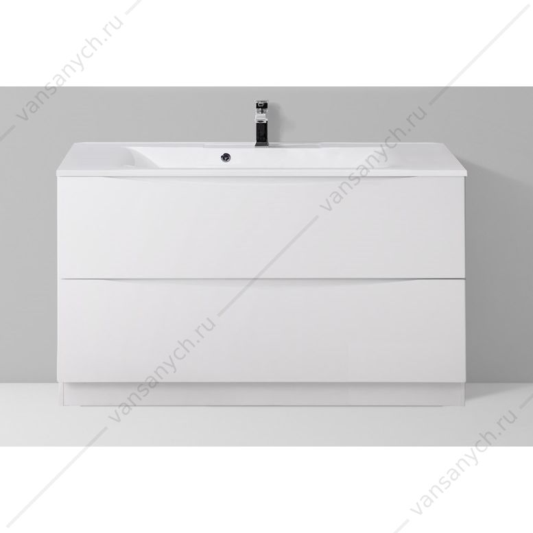 Тумба под раковину 120см BelBagno MARINO напольная, Bianco Lucido, MARINO-1200-2C-PIA-BL-P Belbagno (Италия) купить в Тюмени (Ван Саныч™)