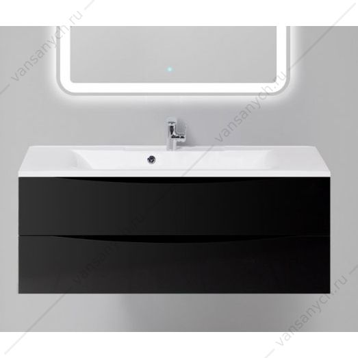 Тумба под раковину 120см BelBagno MARINO, Nero Lucido, MARINO-1200-2C-SO-NL-P Belbagno (Италия) купить в Тюмени (Ван Саныч™)
