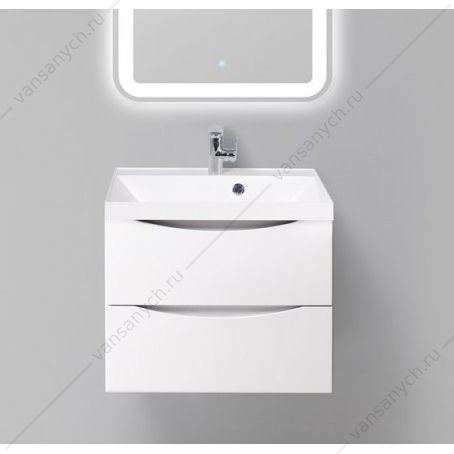 Тумба под раковину 60см BelBagno MARINO, Bianco Lucido, MARINO-600-2C-SO-BL-P Belbagno (Италия) купить в Тюмени (Ван Саныч™)
