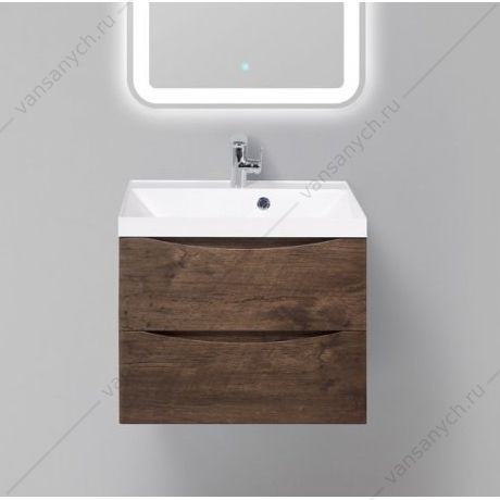 Тумба под раковину 60см BelBagno MARINO, Rovere Moro, MARINO-600-2C-SO-RW-P Belbagno (Италия) купить в Тюмени (Ван Саныч™)