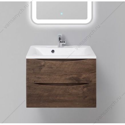 Тумба под раковину 65см BelBagno MARINO, Rovere Moro, MARINO-650-2C-SO-RW-P Belbagno (Италия) купить в Тюмени (Ван Саныч™)