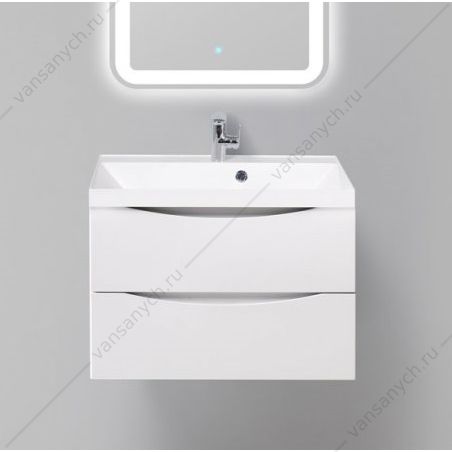 Тумба под раковину 70см BelBagno MARINO, Bianco Lucido, MARINO-700-2C-SO-BL-P Belbagno (Италия) купить в Тюмени (Ван Саныч™)