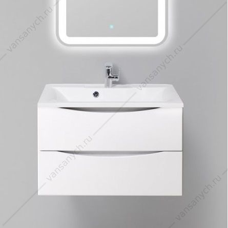 Тумба под раковину 75см BelBagno MARINO, Bianco Lucido, MARINO-750-2C-SO-BL-P Belbagno (Италия) купить в Тюмени (Ван Саныч™)