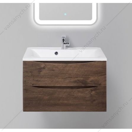 Тумба под раковину 75см BelBagno MARINO, Rovere Moro, MARINO-750-2C-SO-RW-P Belbagno (Италия) купить в Тюмени (Ван Саныч™)