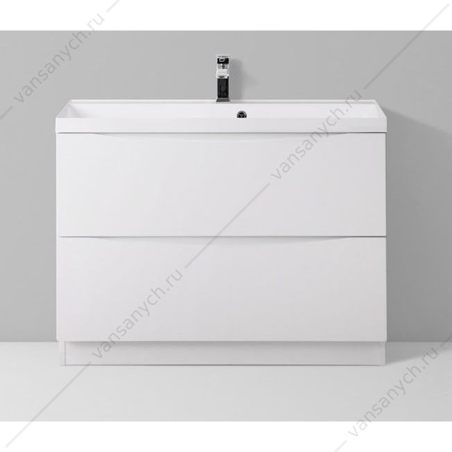 Тумба под раковину 80см BelBagno MARINO напольная, Bianco Lucido, MARINO-800-2C-PIA-BL-P Belbagno (Италия) купить в Тюмени (Ван Саныч™)