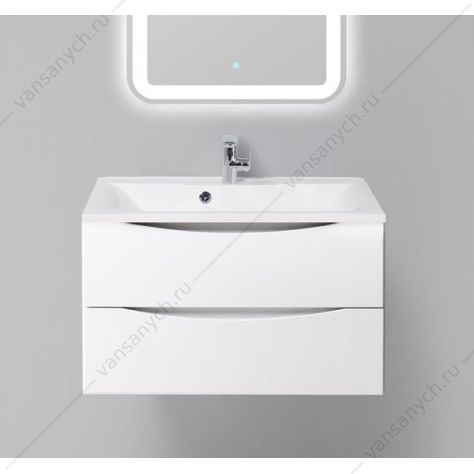 Тумба под раковину 80см BelBagno MARINO, Bianco Lucido, MARINO-800-2C-SO-BL-P Belbagno (Италия) купить в Тюмени (Ван Саныч™)