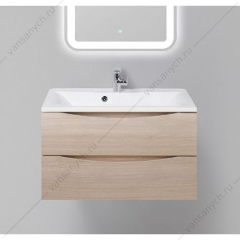 Тумба под раковину 80см BelBagno MARINO, Rovere Grigio, MARINO-800-2C-SO-RG-P Belbagno (Италия) купить в Тюмени (Ван Саныч™)