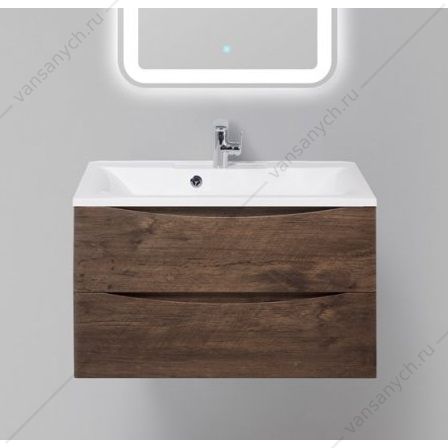 Тумба под раковину 80см BelBagno MARINO, Rovere Moro, MARINO-800-2C-SO-RW-P Belbagno (Италия) купить в Тюмени (Ван Саныч™)