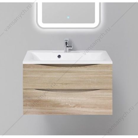 Тумба под раковину 80см BelBagno MARINO, Rovere Bianco, MARINO-800-2C-SO-WO-P Belbagno (Италия) купить в Тюмени (Ван Саныч™)