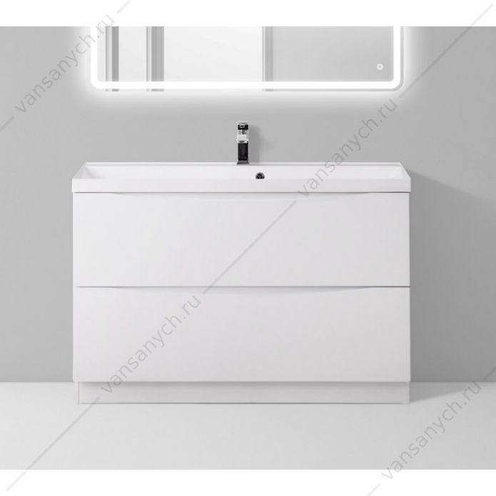 Тумба под раковину 90см BelBagno MARINO напольная, Bianco Lucido, MARINO-900-2C-PIA-BL-P Belbagno (Италия) купить в Тюмени (Ван Саныч™)