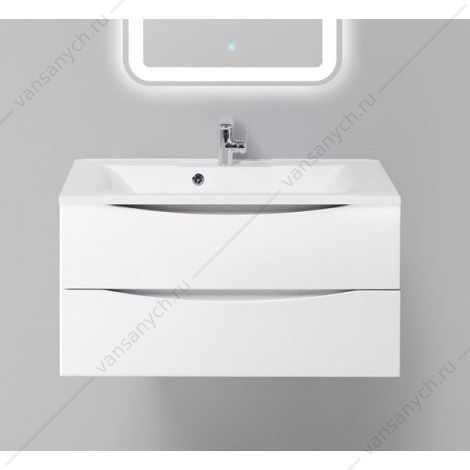 Тумба под раковину 90см BelBagno MARINO, Bianco Lucido, MARINO-900-2C-SO-BL-P Belbagno (Италия) купить в Тюмени (Ван Саныч™)
