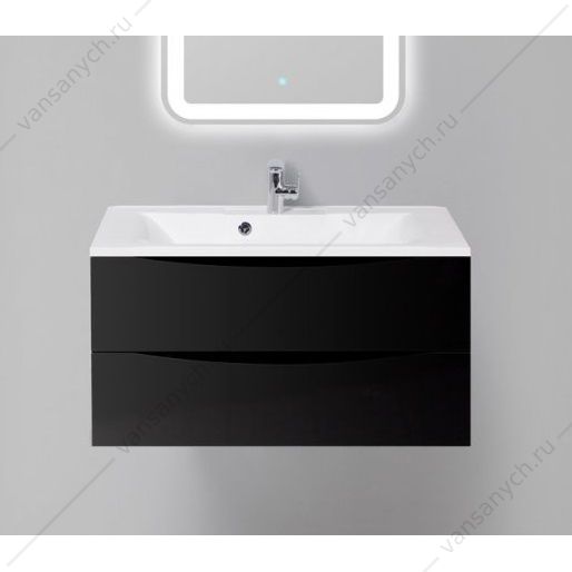 Тумба под раковину 90см BelBagno MARINO, Nero Lucido, MARINO-900-2C-SO-NL-P Belbagno (Италия) купить в Тюмени (Ван Саныч™)