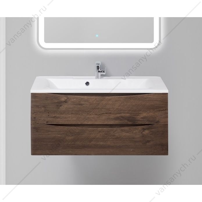 Тумба под раковину 100см BelBagno MARINO-H60, Rovere Moro, MARINO-H60-1000-2C-SO-RW-P Belbagno (Италия) купить в Тюмени (Ван Саныч™)