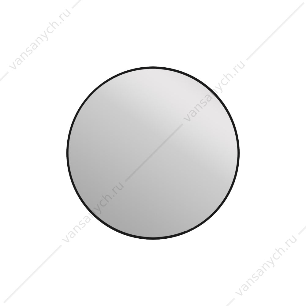 Зеркало ECLIPSE smart 80x80 с подсветкой круглое в черной рамке, А64147 Cersanit (Польша) купить в Тюмени (Ван Саныч™)