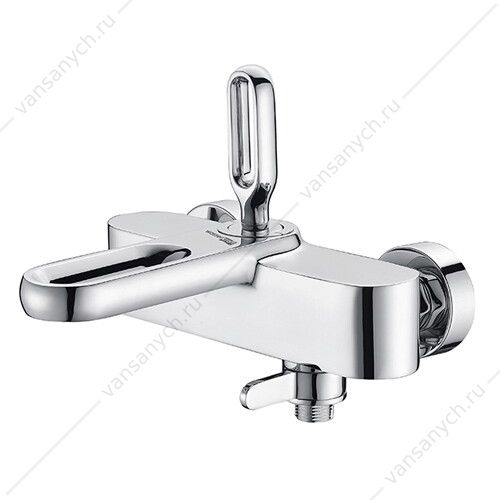 9061964 Смеситель для ванны с коротким изливом Kammel 1801, хром WasserKraft (Германия) купить в Тюмени (Ван Саныч™)
