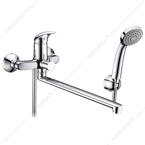 9060983 Смеситель для ванны с длинным изливом Isen 2602L, хром WasserKraft (Германия) купить в Тюмени (Ван Саныч™)