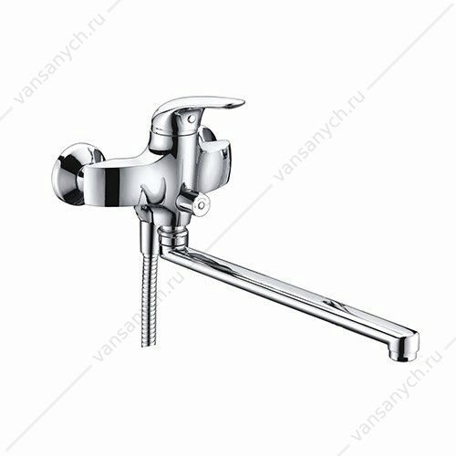 9061505 Смеситель для ванны с длинным изливом Rossel 2802L, хром WasserKraft (Германия) купить в Тюмени (Ван Саныч™)