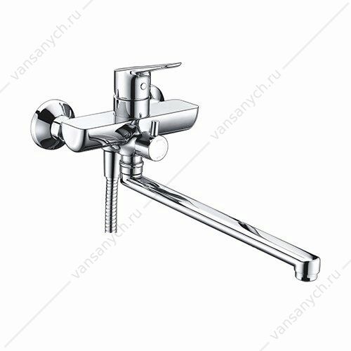 9061501 Смеситель для ванны с длинным изливом Lippe 4502L, хром WasserKraft (Германия) купить в Тюмени (Ван Саныч™)