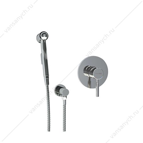 SET1290 Комплект гигиенического душа со шлангом 120 см,  A14157, хром WasserKraft (Германия) купить в Тюмени (Ван Саныч™)