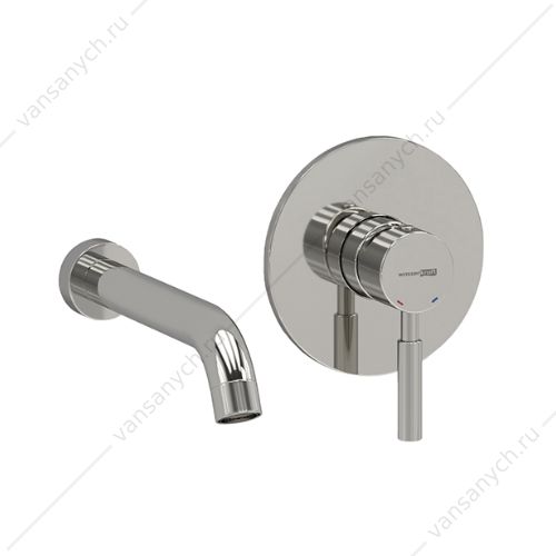 SET2587 Смеситель для раковины с изливом встраиваемый  A41513, хром WasserKraft (Германия) купить в Тюмени (Ван Саныч™)