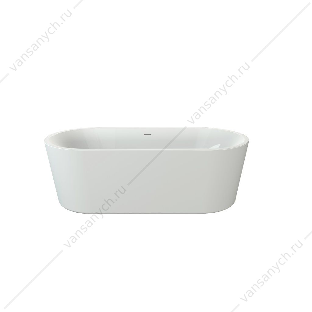 Ванна 170х80 акрил. BELBAGNO BB109 белая слив-перелив. хром, BB109-177-80 Belbagno (Италия) купить в Тюмени (Ван Саныч™)